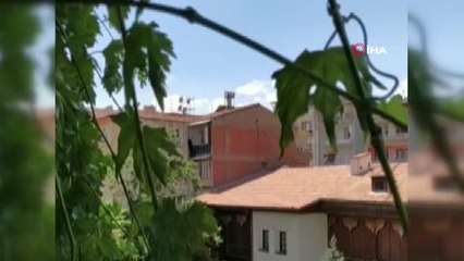 Tartıştığı babasından kaçarken az daha canından oluyordu