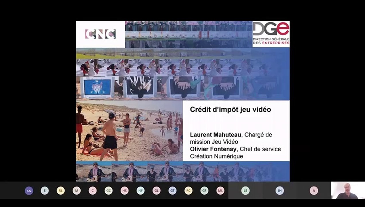 Webinaire Crédit d'Impôt Jeu Video - CNC - 30 juin 2021