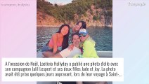Laeticia Hallyday et Jalil Lespert dans le sud avec leurs filles : première grande photo de famille !