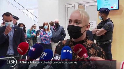 Affaire Mila : onze personnes condamnées à des peines de 4 à 6 mois de prison avec sursis