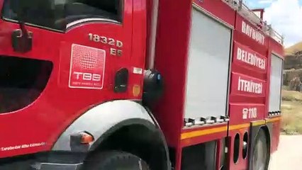 BAYBURT - Çıkan örtü yangınında meyve ağaçları zarar gördü