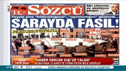 Sözcü yine baltayı taşa vurdu