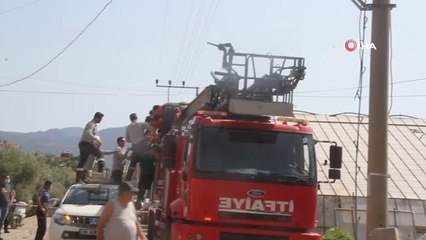 Elektrik akımına kapılan şahıs feci şekilde can verdi