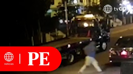 Mujer y su sobrino murieron atropellados por una grúa y el conductor se fugó | Primera Edición