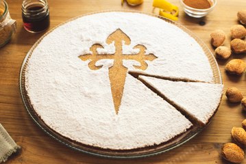 Tarta de Santiago - Cocina Fácil