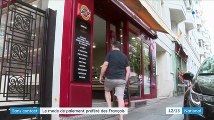 Argent : les Français ont opté pour le paiement sans contact