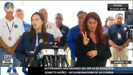 Autoridades dan balance del día 14 de búsqueda en derrumbe en #Surfide #Miami - #7Jul - Ahora