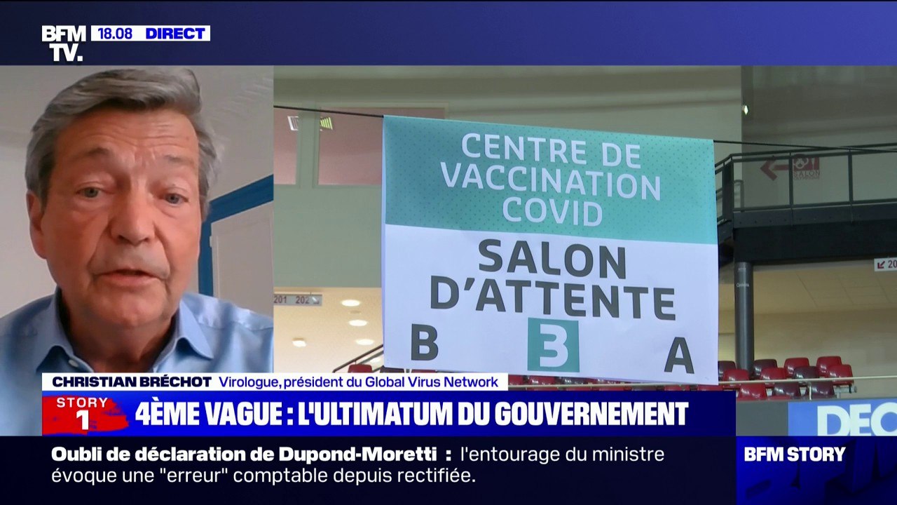 Christian Bréchot, virologue: "Les personnes qui sont contre le vaccin ou qui ont peur ne considèrent pas les effets à long terme du virus"