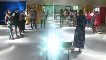 Au lycée Mongrand, un nouveau gymnase "sport-de-boucain"