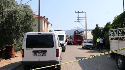 MUĞLA - Elektrik akımına kapılan işçi hayatını kaybetti