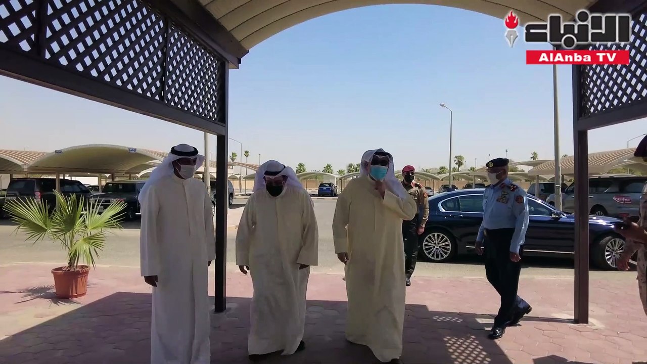 وزير الدفاع الشيخ حمد جابر العلي تفقّد قطاع الت...