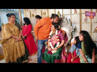 ಮೇಘನಾ ರಾಜ್​​ಗೆ ಅಪ್ಪುಗೆ ನೀಡಿದ ಧ್ರುವ ಸರ್ಜಾ | Meghana Raj Seemantha Video