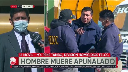 Hombre muere desangrado tras ser apuñalado en un mercado de La Paz