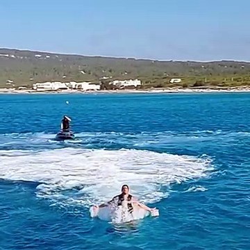 Zlatan Ibrahimovic'in sudaki yükseliş dansı