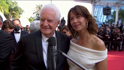 Sophie Marceau et André Dussollier dévoilent les coulisses de "Tout s'est bien passé" - Cannes 2021