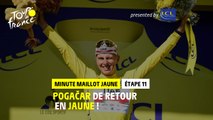 #TDF2021 - Étape 11 / Stage 11 - LCL Yellow Jersey Minute / Minute Maillot Jaune