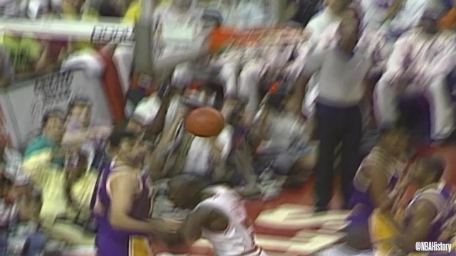 Allen Iverson & Michael Jordan scoring/assist highlights from Finals Game 1's!