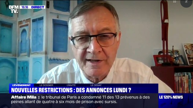 Antoine Flahault sur le Covid-19: Pour l'instant les digues tiennent à peu près, il n'y a pas de surcharge hospitalière comme pour les précédentes vagues