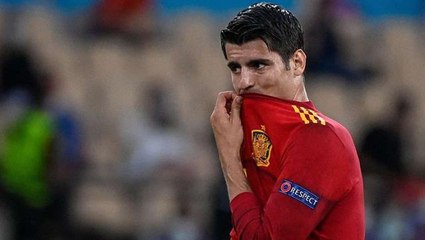 İtalya maçında penaltı kaçıran İspanyol golcü Morata'ya ölüm tehditleri yağdı! Eşi gelen mesajlara isyan etti