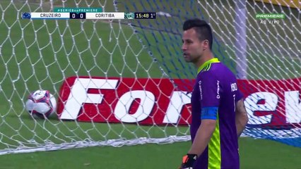 06/07/2021: Cruzeiro 0x0 Coritiba 1º Tempo