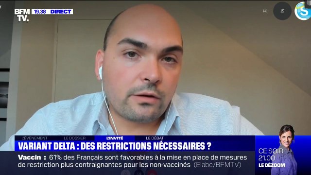 Pascal Crépey, épidémiologiste: Les vaccins restent très efficaces, y compris contre le variant Delta
