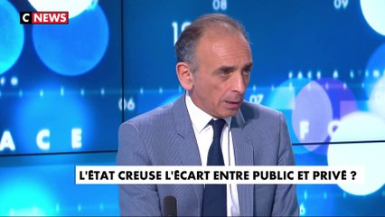 Eric Zemmour : «La fonction publique a une échelle des salaires complètement inversée par rapport au privé»