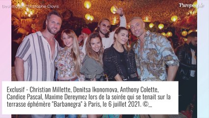 Denitsa Ikonomova festive et complice avec Slimane pour une soirée parisienne