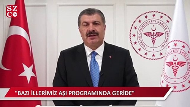 Bakan Koca: Bazı illerimiz aşılamada geriden takip ediyor, yeni uygulamalarımız olacak