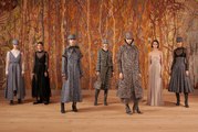 Stars In Dior At The Autumn-Winter 2021-2022 Haute Couture Show