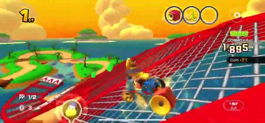 Mario Kart Tour - GBA Cheep-Cheep Island T Gameplay