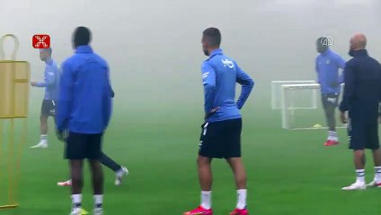 Fenerbahçe sisin altında çalıştı