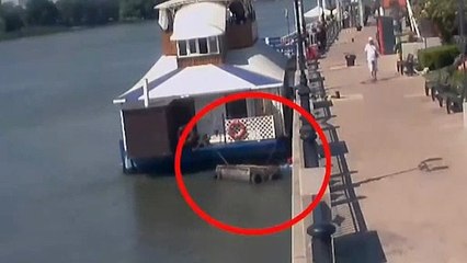 Yüzme bilmeyen hırsızın feci sonu