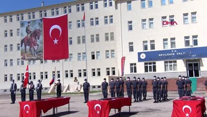 BEDENSEL ENGELLİ MUHAMMED, 1 GÜNLÜĞÜNE ASKER OLMANIN SEVİNCİNİ YAŞADI