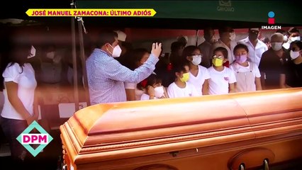 Funeral y homenaje a José Manuel Zamacona, vocalista de Los Yonic's