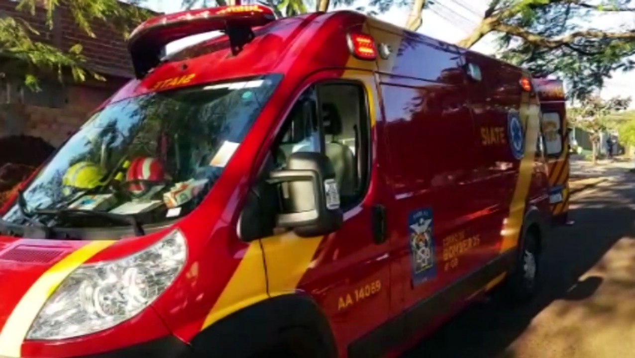 Idoso fica ferido após escorregar e cair em bar no Bairro Alto Alegre; Siate foi mobilizado