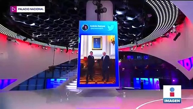 López Obrador se reúne con Samuel García en Palacio Nacional