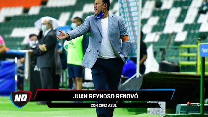 Juan Reynoso renovó con Cruz azul.