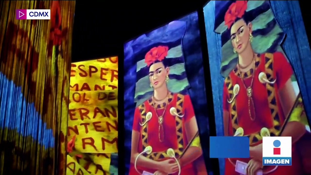 Inauguran exposición inmersiva de Frida Kahlo en la CDMX