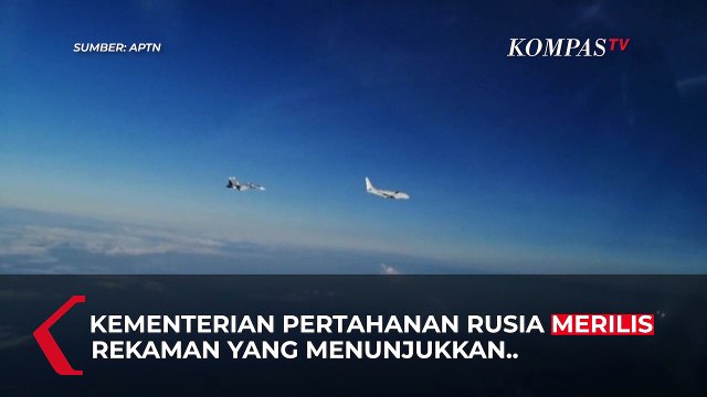 Saat Jet Tempur Rusia Kawal Pesawat AS P8 Poseidon di Atas Laut Hitam