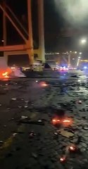 Dubai'deki patlama sonrası ilk görüntüler