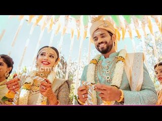 ವೈವಾಹಿಕ ಜೀವನಕ್ಕೆ ಕಾಲಿಟ್ಟ ಕ್ರಿಸ್‍ಮಿ ಜೋಡಿ- ಹೇಗಿತ್ತು ವಿವಾಹ ಸಂಭ್ರಮ? ಇಲ್ಲಿದೆ ಝಲಕ್