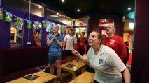 EURO 2020:  Celebrations at the final whistle in Wigan