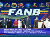 Pdte. Maduro: Felicito a los Tenientes y Tenientes de Corbeta, sigamos el camino de Chávez y Bolívar