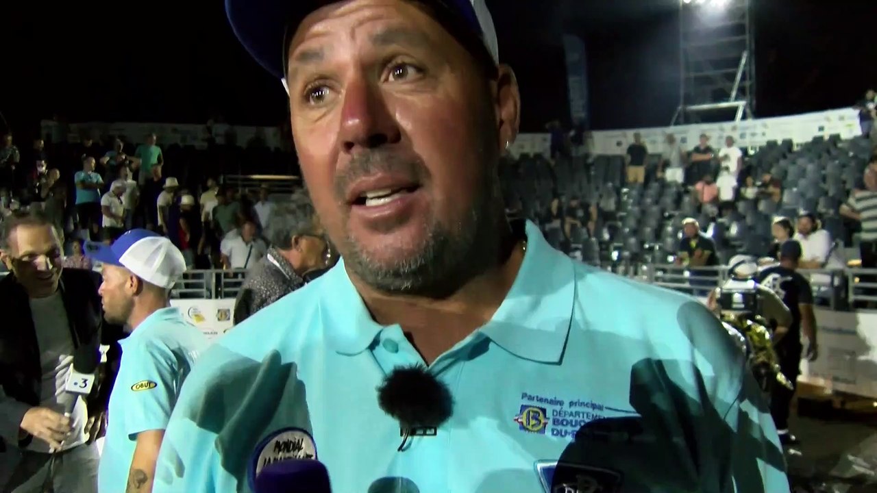 Mondial La Marseillaise à Pétanque: la réaction des vainqueurs