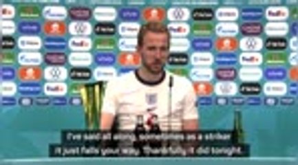 'Sometimes it falls your way' - Kane on England winner