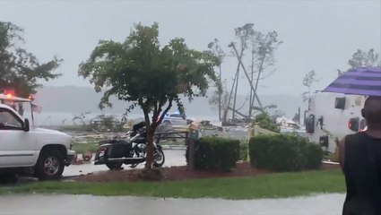 Possible tornado ravages Georgia