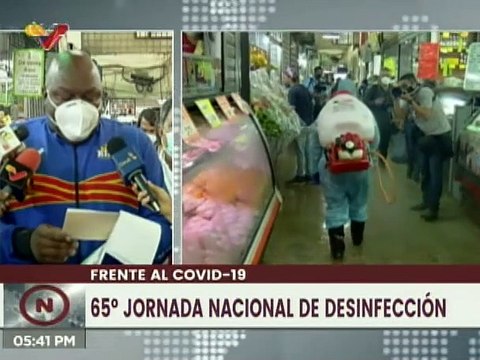 Caracas | Gobierno activó Jornada de Limpieza y Desinfección en el Mercado de Quinta Crespo