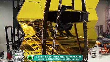 Tudo pronto- telescópio espacial James Webb passa em teste final antes do lançamento