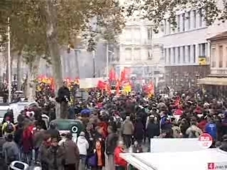 Manifestation à Lyon