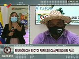 Vicepdta. Ejecutiva Delcy Rodríguez sostiene reunión con sector popular campesino del país